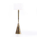 Luxe Clement Floor Lamp - Burnt Brass