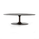 Aveline Oval Coffee Table - Antique Rust