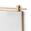 Luxe Chico Small Mirror - Antique Brass
