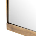 Luxe Chico Small Mirror - Antique Brass