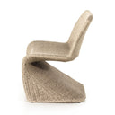 Portia Outdoor Dining Bench - White