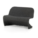 Portia Outdoor Dining Bench - Coal