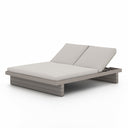 Luxe Leroy Outdoor Double Chaise Weathered Grey
