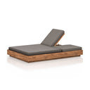 Aveline Outdoor Double Chaise Lounge - Charcoal