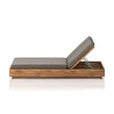 Aveline Outdoor Double Chaise Lounge - Charcoal