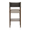 Vireo Bar Counter Stool - Bar Nubuck Charcoal