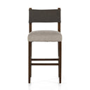 Vireo Bar Counter Stool - Bar Nubuck Charcoal