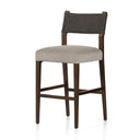 Vireo Bar Counter Stool - Bar Nubuck Charcoal