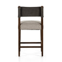 Vireo Bar Counter Stool - Counter Nubuck Charcoal