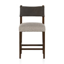 Verity Ferris Bar Counter Stool - Counter Nubuck Charcoal