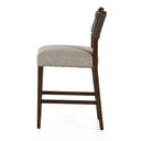 Vireo Bar Counter Stool - Counter Nubuck Charcoal