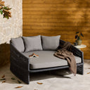 Solara Outdoor Daybed - Venao Charcoal