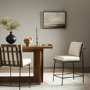 Verano Crete Bar Counter Stool - Counter Savile Flax