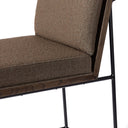 Verano Crete Bar Counter Stool - Bar Fiqa Boucle Cocoa