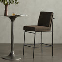 Verano Crete Bar Counter Stool - Bar Fiqa Boucle Cocoa