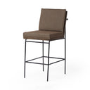 Solstice Crete Bar Counter Stool - Bar Fiqa Boucle Cocoa