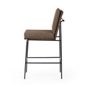 Solstice Crete Bar Counter Stool - Bar Fiqa Boucle Cocoa