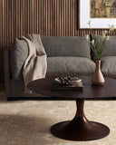 Verity Round Coffee Table - Antique Rust