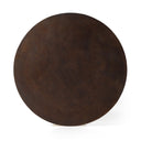 Verity Round Coffee Table - Antique Rust