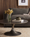 Verity Round Coffee Table - Raw Antique