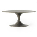Verity Round Coffee Table - Raw Antique