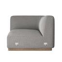 Seraphine Build Your Own Mabry Sectional - Corner Piece Gibson Silver