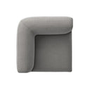 Seraphine Build Your Own Mabry Sectional - Corner Piece Gibson Silver