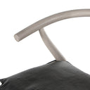 Halcyon Bar Counter Stool - Bar Weathered Grey Pebble Black