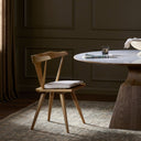 Luxe Haven Ripley Dining Chair - Sandy Oak Antwerp Natural