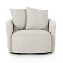 Verity Chloe Swivel Chair - Delta Bisque