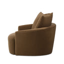 Astoria Chloe Swivel Chair - Crypton Henry Coffee