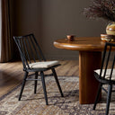 Aurelian Lewis Windsor Chair - Black Oak Lavon Flint