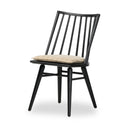 Aurelian Lewis Windsor Chair - Black Oak Lavon Flint