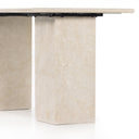 Verano Arum Desk - Cream Marble