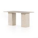 Aveline Arum Desk - Cream Marble