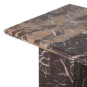Aveline Arum Desk - Merlot Marble