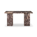 Aveline Arum Desk - Merlot Marble