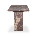 Aveline Arum Desk - Merlot Marble