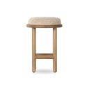 Aveline Saldino Bar Counter Stool - Counter Beige Shearling