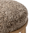 Aveline Saldino Bar Counter Stool - Bar Taupe Shearling