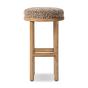 Aveline Saldino Bar Counter Stool - Bar Taupe Shearling