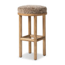 Aveline Saldino Bar Counter Stool - Bar Taupe Shearling