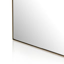 Glam Jacques Floor Mirror - Antique Brass