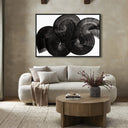 Opulent Flow by Dan Hobday - 40X60 Black Maple