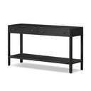 Luna Console - Smoked Black Ash