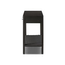 Luna Console - Smoked Black Ash