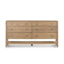 Solara 6 Drawer Dresser - Dune Ash