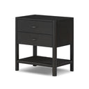 Aether Zuma Nightstand - Smoked Black Ash