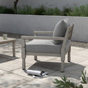 Alara Outdoor Chair - Faye Ash Weathered Grey