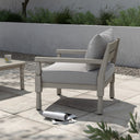 Alara Outdoor Chair - Stone Grey Weathered Grey